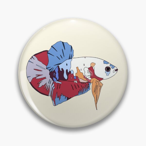 Item preview, Betta Fish Koi HMPK designed and sold by KaguArts.