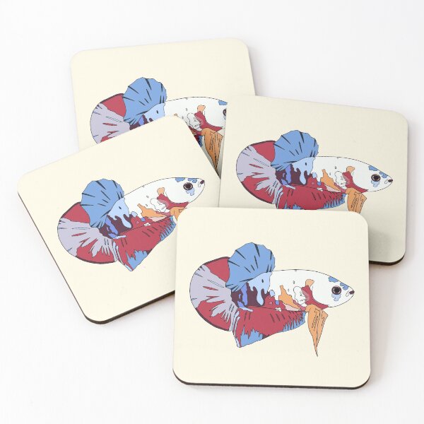 Item preview, Betta Fish Koi HMPK designed and sold by KaguArts.