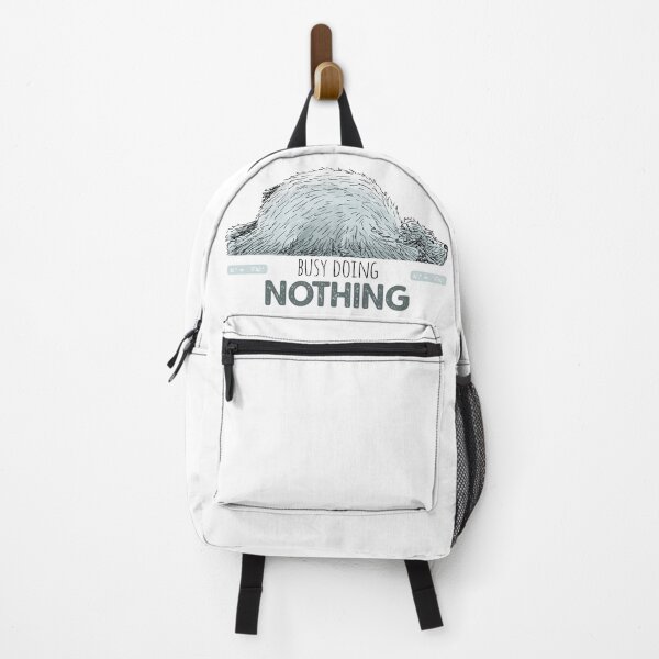 Item preview, Busy doing nothing sleeping polar bear designed and sold by Between Clouds.