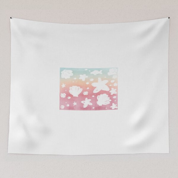 Item preview, Pastel beach designed and sold by Ideas Illustrated.