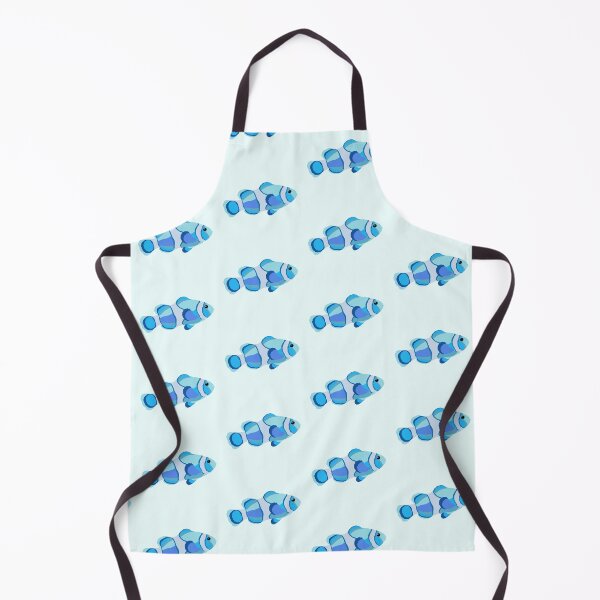 Item preview, Kawaii Clownfish Blue designed and sold by Gwen Meyers.