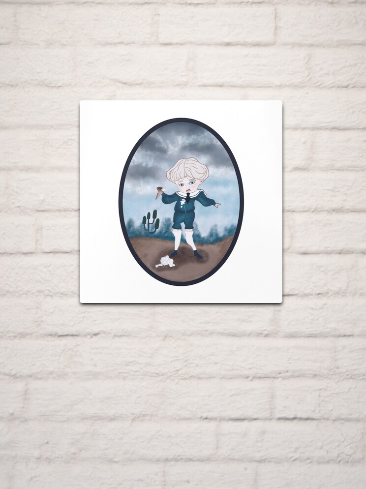 Coraline Boring Blue Boys Art Print Set 