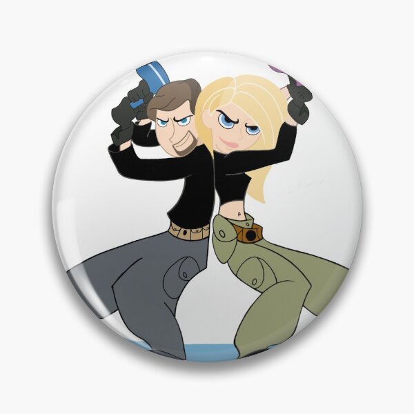 Item preview, Customized Kim and Ron designed and sold by StickerDoodler.