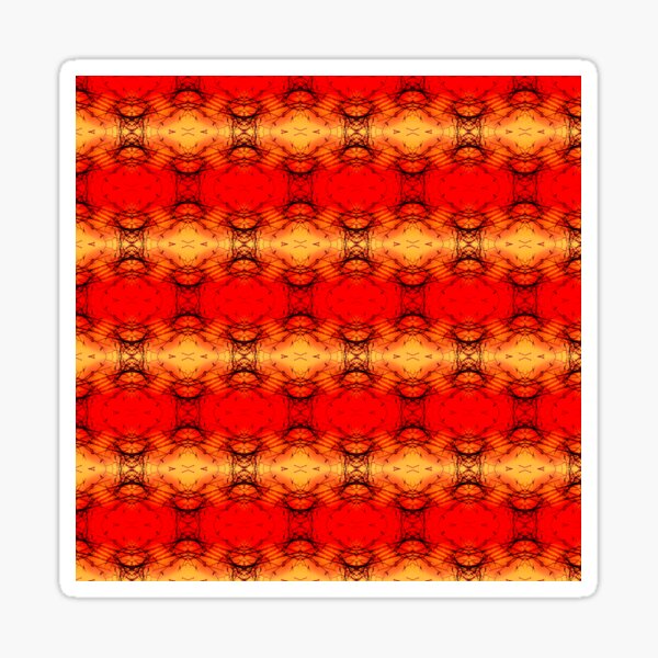 Frosted Fire - Micro Sticker