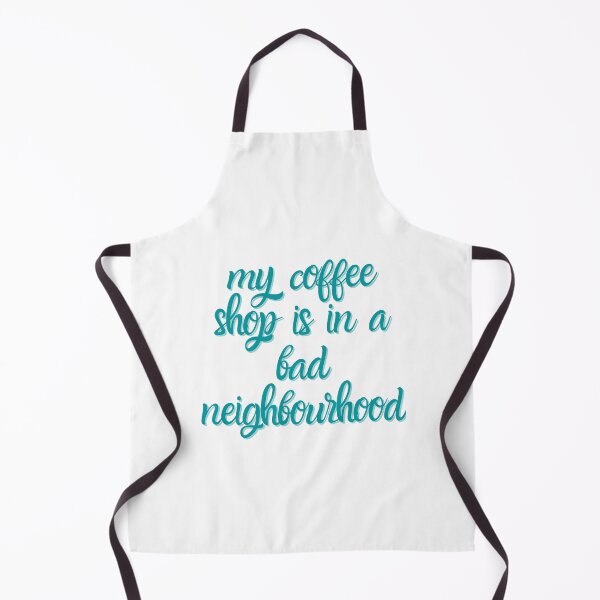 Item preview, My coffee shop is in a bad neighborhood - Arrow quote designed and sold by Ghostfoxshop.