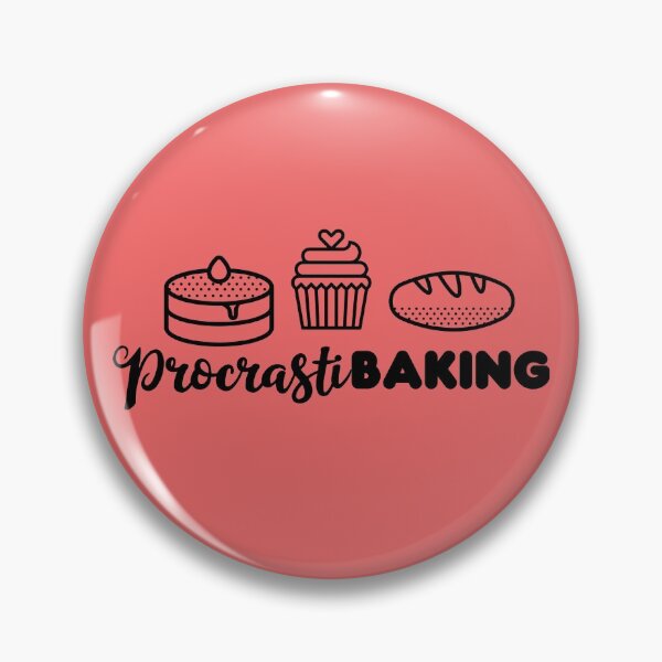 Item preview, Procrastibaking - Baking Is Therapy - Star Baker designed and sold by WonderWear.
