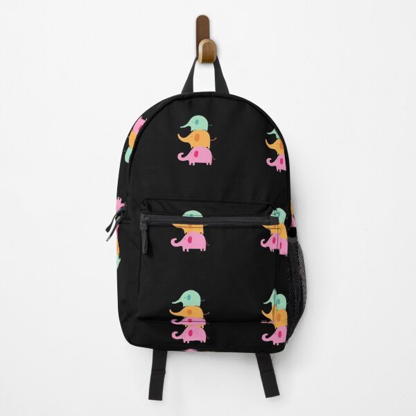 Item preview, Colorful Cute Stacked Elephants designed and sold by being trendy.