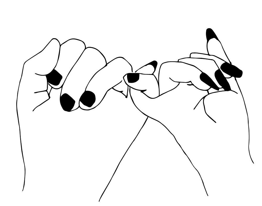 pinky promise by Hannah Junior.