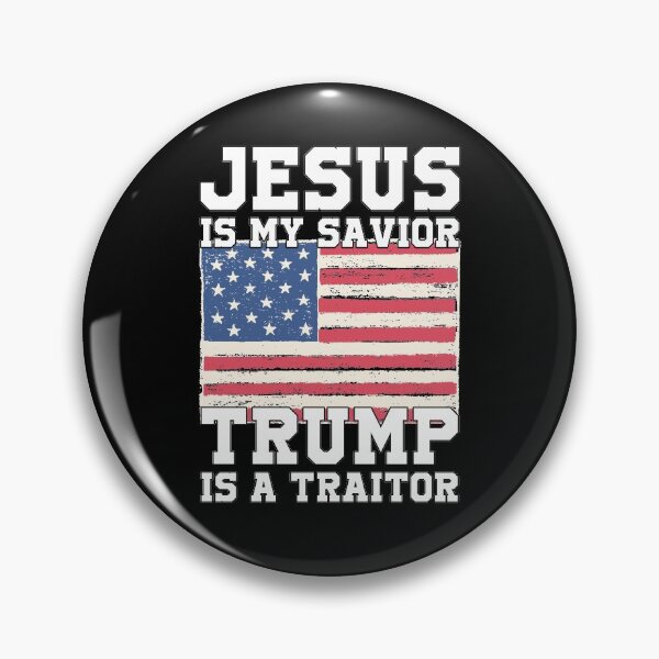 Item preview, Jesus Is My Savior Trump Is A Traitor Inauguration Day 2021 designed and sold by trendo.
