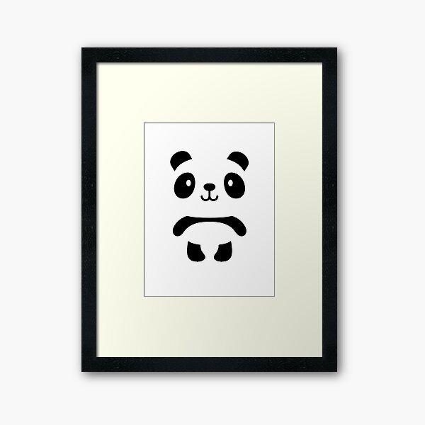 Panda Framed Art Print