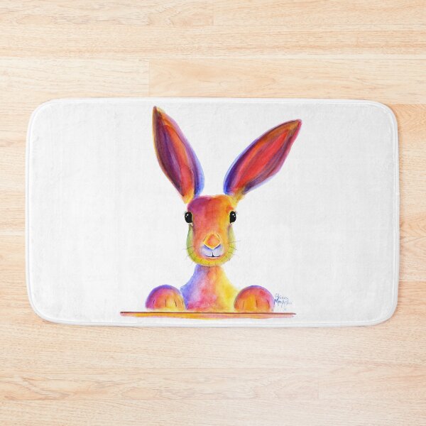 Item preview, Hare RaBBiT PRiNTS ' JUST TO SAY HELLO ' by Shirley MacArthur designed and sold by Shirley MacArthur Art.
