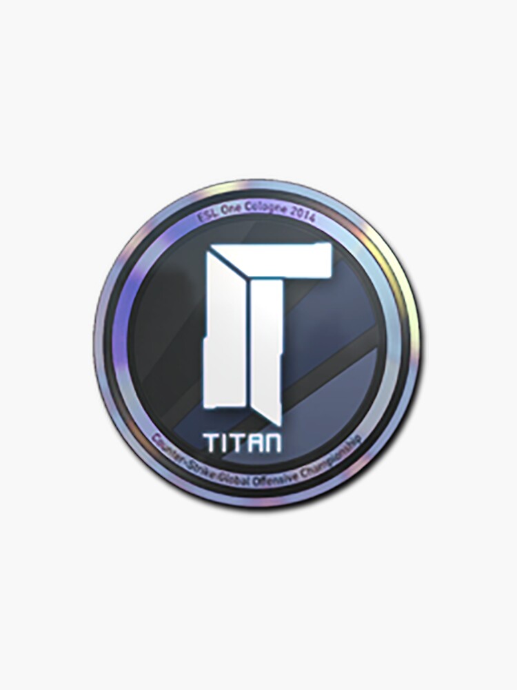 "Titan Cologne 2014 Holo" Sticker for Sale by unseenCSGO Redbubble
