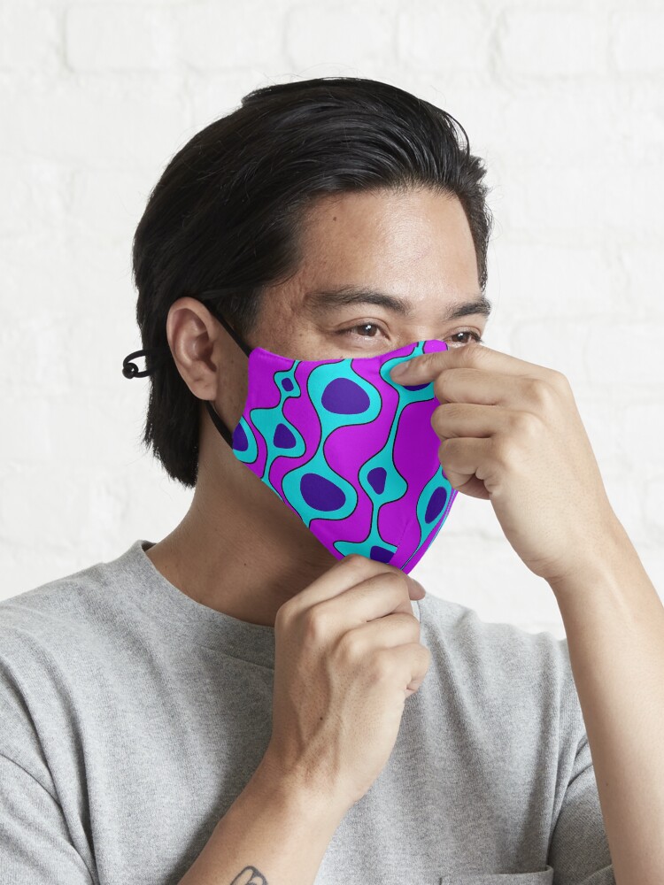Alternate view of 50's Style Blobs 2.0 Mask