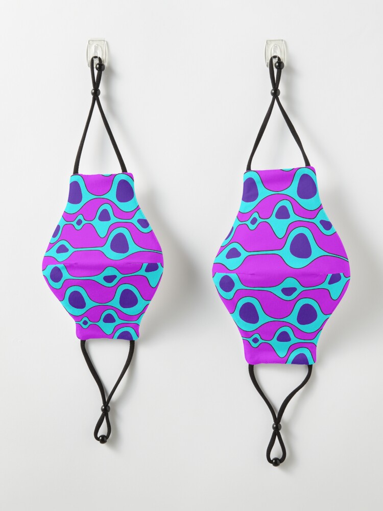 Alternate view of 50's Style Blobs 2.0 Mask
