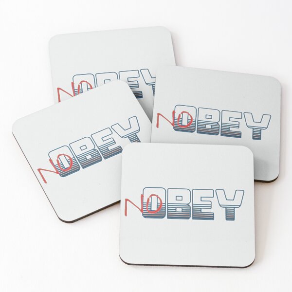 Item preview, OBEY no Dont Disobedience dissonance designed and sold by hempress.