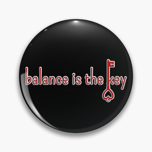 Item preview, Balance Is The Key Gift designed and sold by GBDesigner.