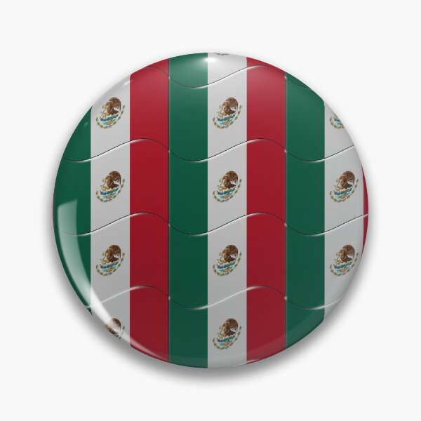 Item preview, Mexico Flag Mask designed and sold by AFordhamDesigns.