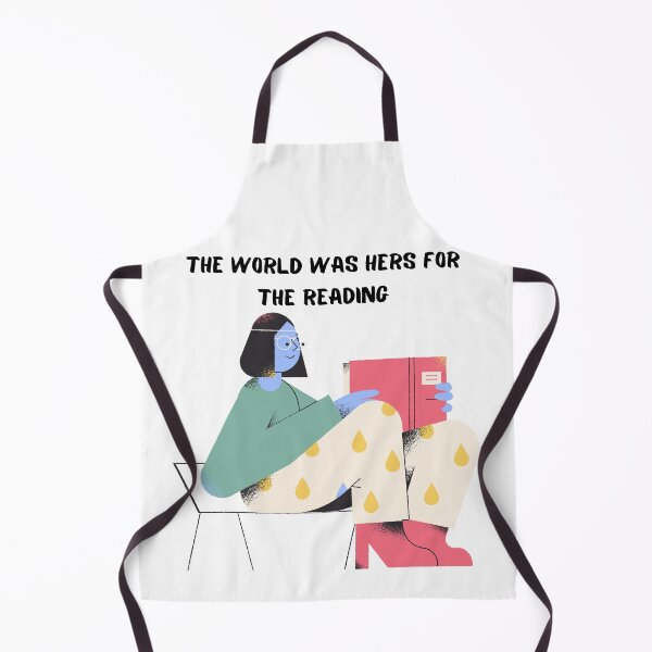 Item preview, The World Was Hers For The Reading Magic Reading Lover Friend Mother Daughter Pretty Cute Gift designed and sold by cattiktoks1718.