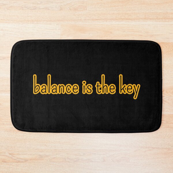 Item preview, Balance Is The Key Gift designed and sold by GBDesigner.