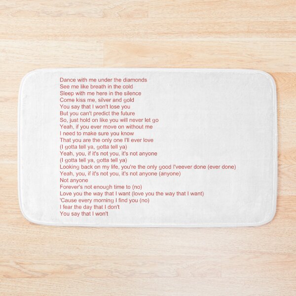 Item preview, lyrics of Anyone designed and sold by purplewings03.