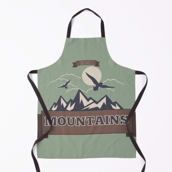 Item preview, Mountains beautiful design for hikers campers designed and sold by GraphicBit.
