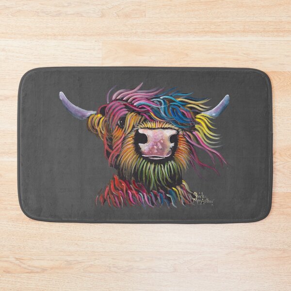 Item preview, Scottish Hairy Highland Cow ' R BiLLY ' by Shirley MacArthur designed and sold by Shirley MacArthur Art.