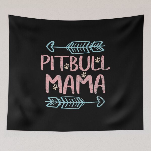 Item preview, Pitbull Mama Shirt Pitbull Lover Gift Pitbull Funny Dog Mom designed and sold by KuznecovaDesign.