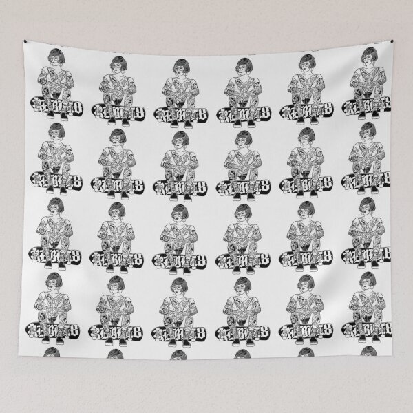 Item preview, Wild girl woman tattoos  designed and sold by Home-of-art.