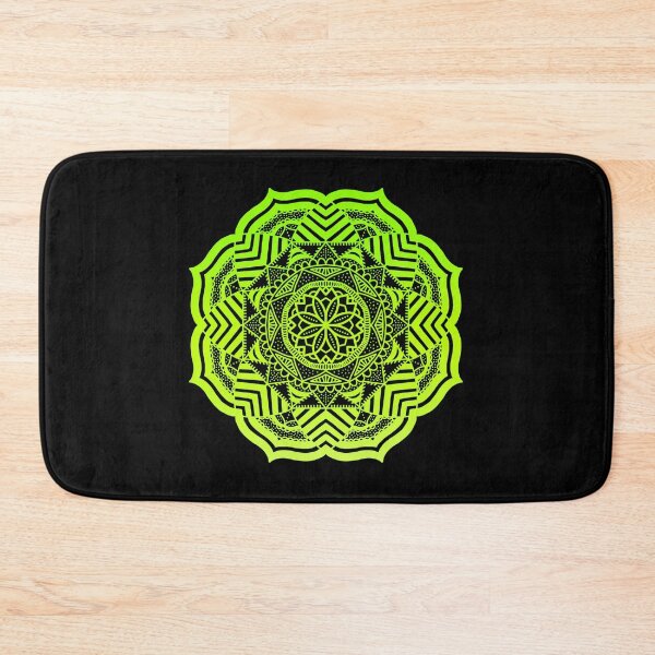 Item preview, Light green and yellow mandala designed and sold by metin1331.