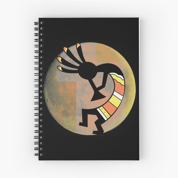 Item preview, kokopelli and the moon designed and sold by nativeStor.