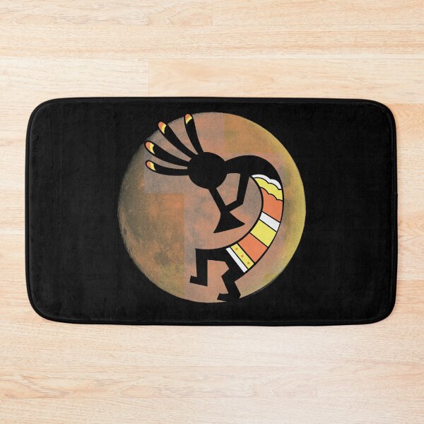 Item preview, kokopelli and the moon designed and sold by nativeStor.