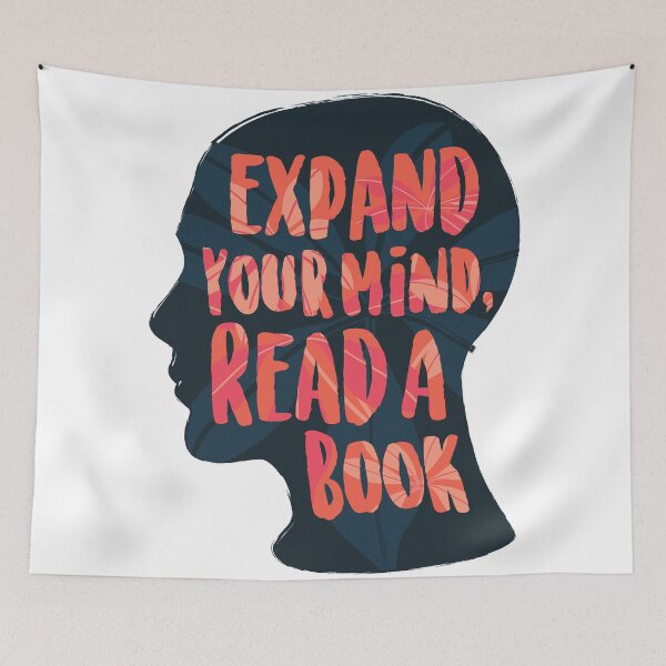 Item preview, Expand Your Mind Read A Book Magic Reading Lover Friend Mother Daughter Pretty Cute Gift designed and sold by cattiktoks1718.