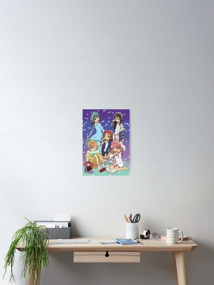 madoka magica sleepover