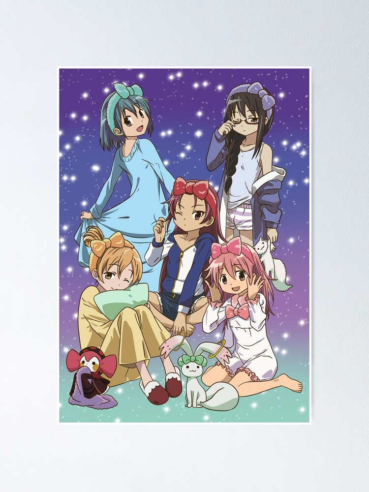 madoka magica sleepover