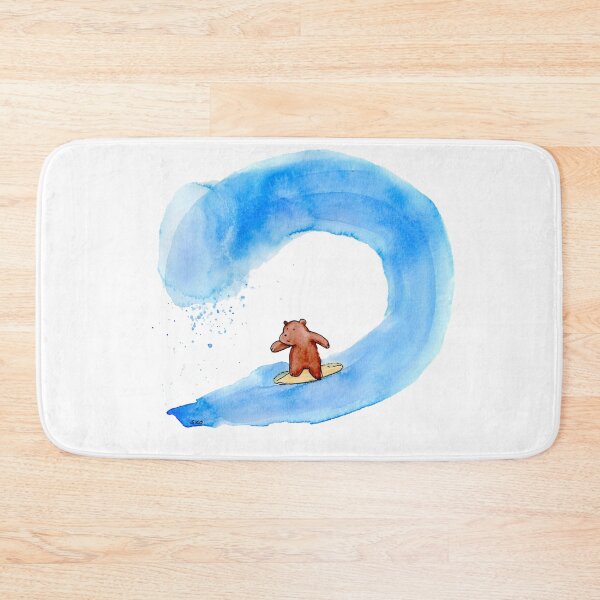 Item preview, We Bare Bears Grizz goes surfing designed and sold by Sandra Connelly.