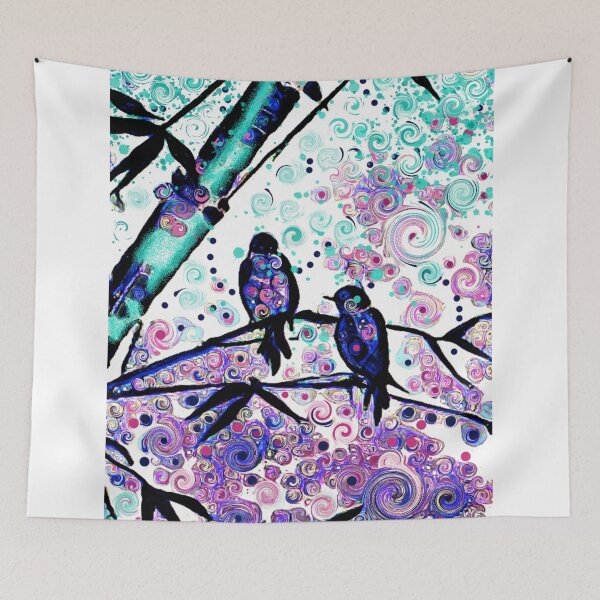 Item preview, Birds on a Bamboo Tree. designed and sold by kogistudio-5.