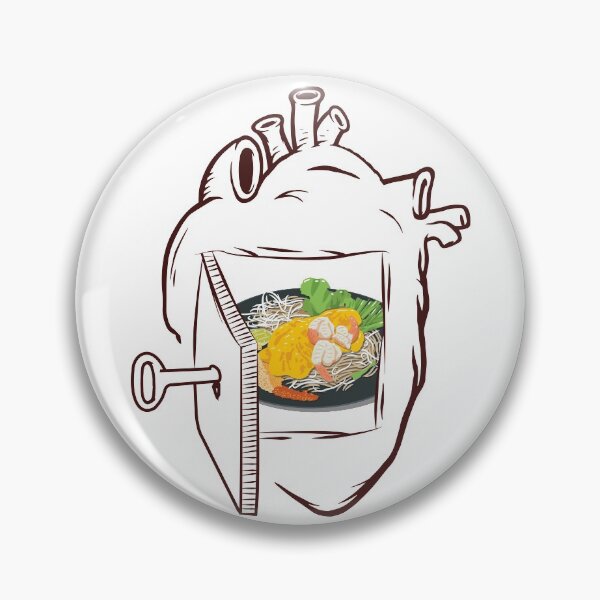 Item preview, Pad Thai In My Heart designed and sold by foodisthekey.