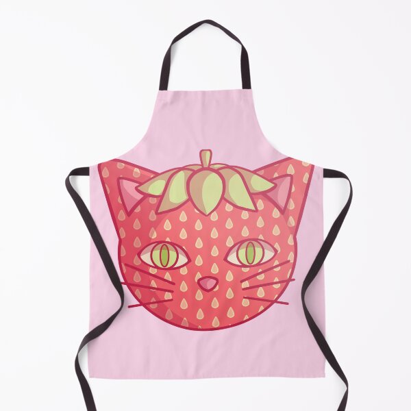 Item preview, strawberry cat designed and sold by Rachel---Anne.