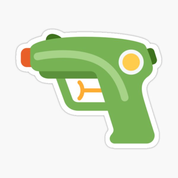 Cursed Emoji Sticker By Aquaraspberriez - Cursed Emoji Gun,Gun