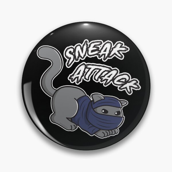 Artikelvorschau, Sneak Attack Thief Gamer Videospieler Funny Cat Kitten Gamer entworfen und verkauft von OopteesLydia.