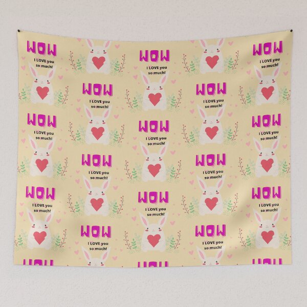 Item preview, WOW I Love You So Much! designed and sold by WildingClan.