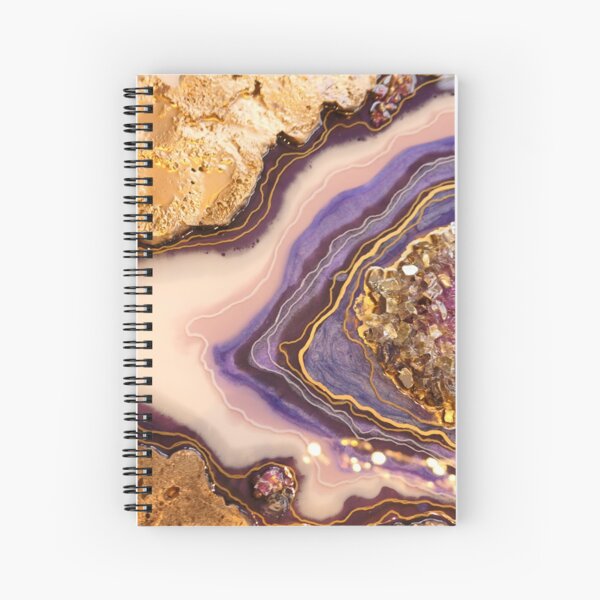 Amethyst Obsession Spiral Notebook