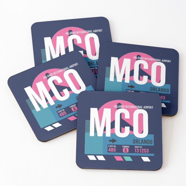 Item preview, Orlando (MCO) Airport Code Baggage Tag designed and sold by SLAG-Creative.