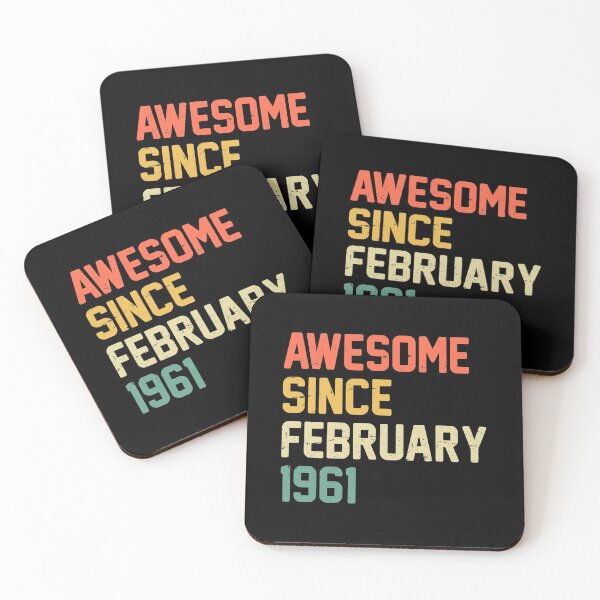 Item preview, Awesome Since February 1961 designed and sold by RicardoTito.