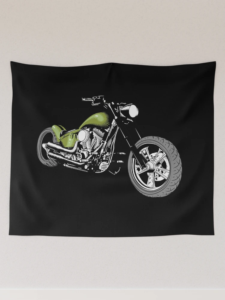 Harley Davidson bike Tapestry for Sale by Aurealis