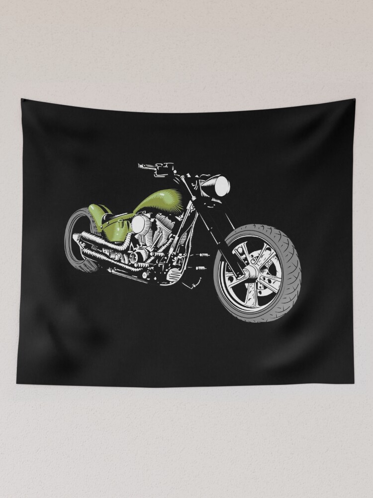 Harley Davidson bike Tapestry for Sale by Aurealis