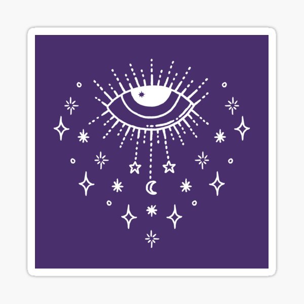 Mystic All Seeing Eye Wiccan Pagan Cheeky Witch® Sticker