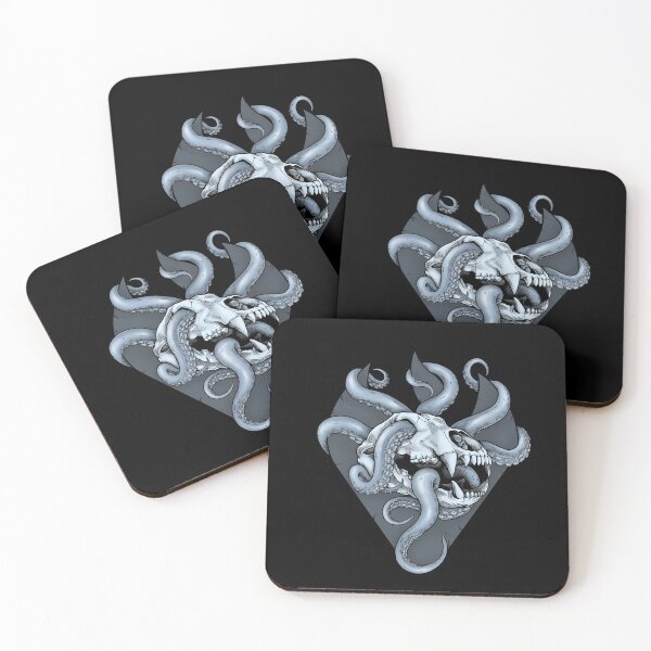 Item preview, Bear Skull and Tentacles designed and sold by Vancity Printees.