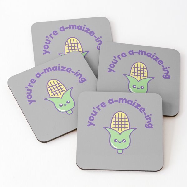 Item preview, You're A-Maize-ing, You're amazing Corn Pun designed and sold by GoodMoodFood.