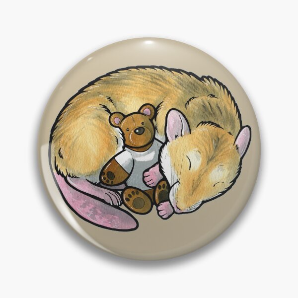 Item preview, Duprasi (fat-tailed gerbil) designed and sold by animalartbyjess.